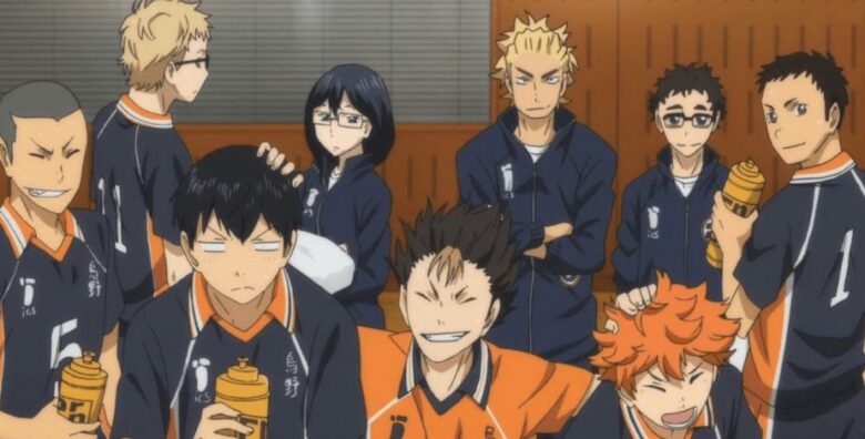 Haikyuu: The height of the all characters. 